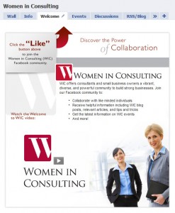 Women in Consulting Facebook Page
