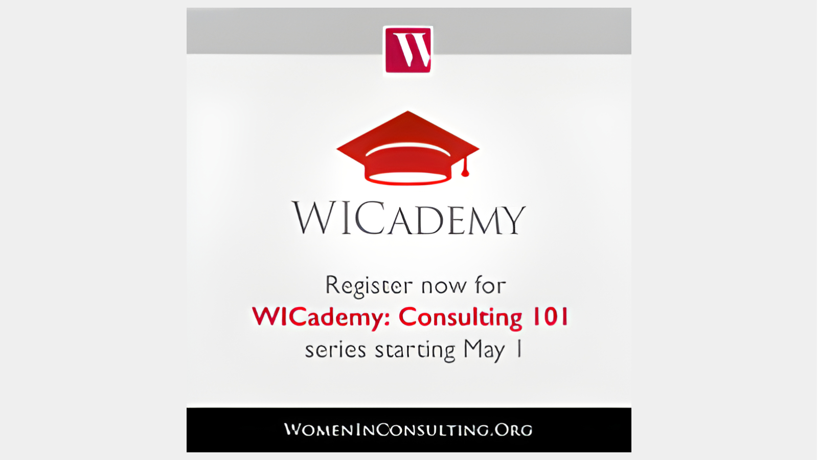 WICademy course on Consulting
