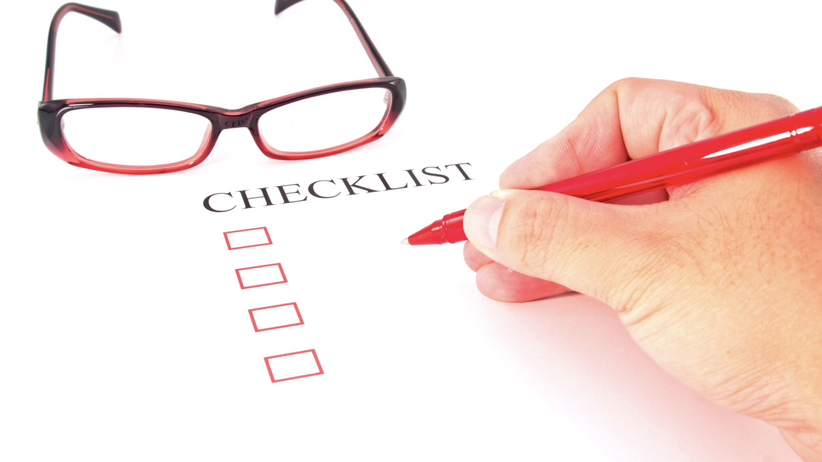 checklist and tips