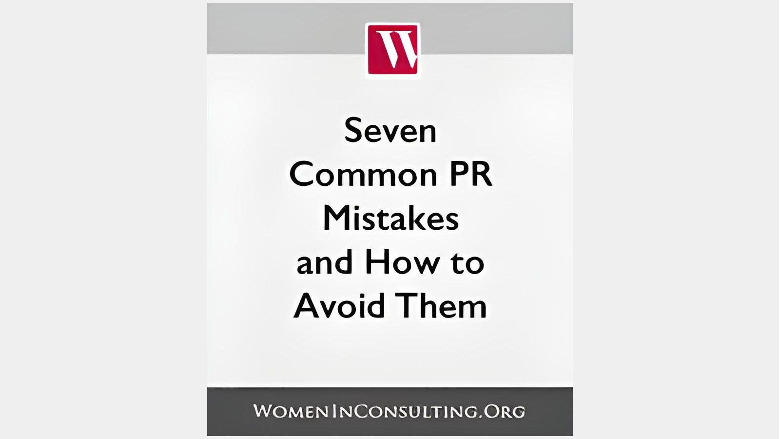 public relations mistakes