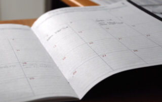 Calendar - finding time to write a book