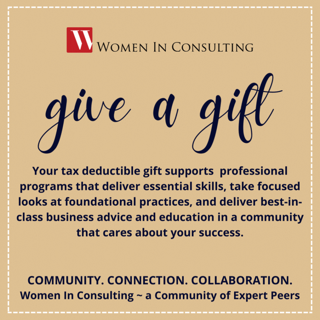 Donate to Women In Consulting
